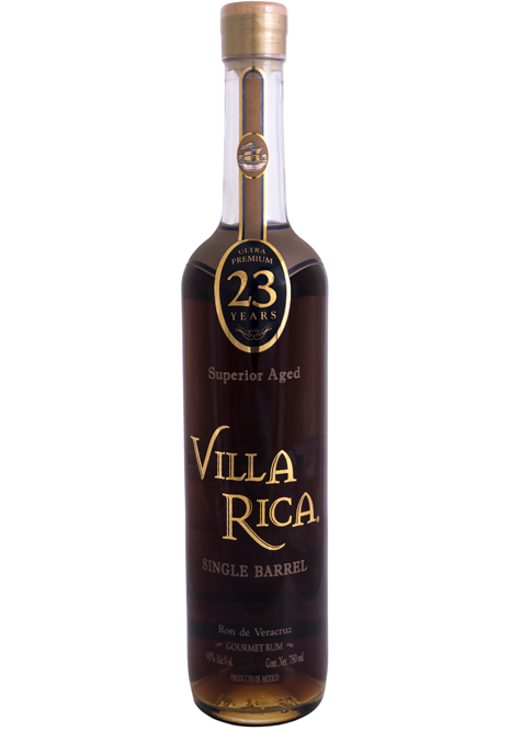 Rum extra aged  Villa Rica 23 years Gold Edition